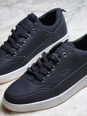 Baskets CAT en cuir marron – Modèle Urban Casual