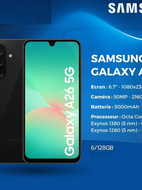 Produit Samsung Galaxy A26 5G Image